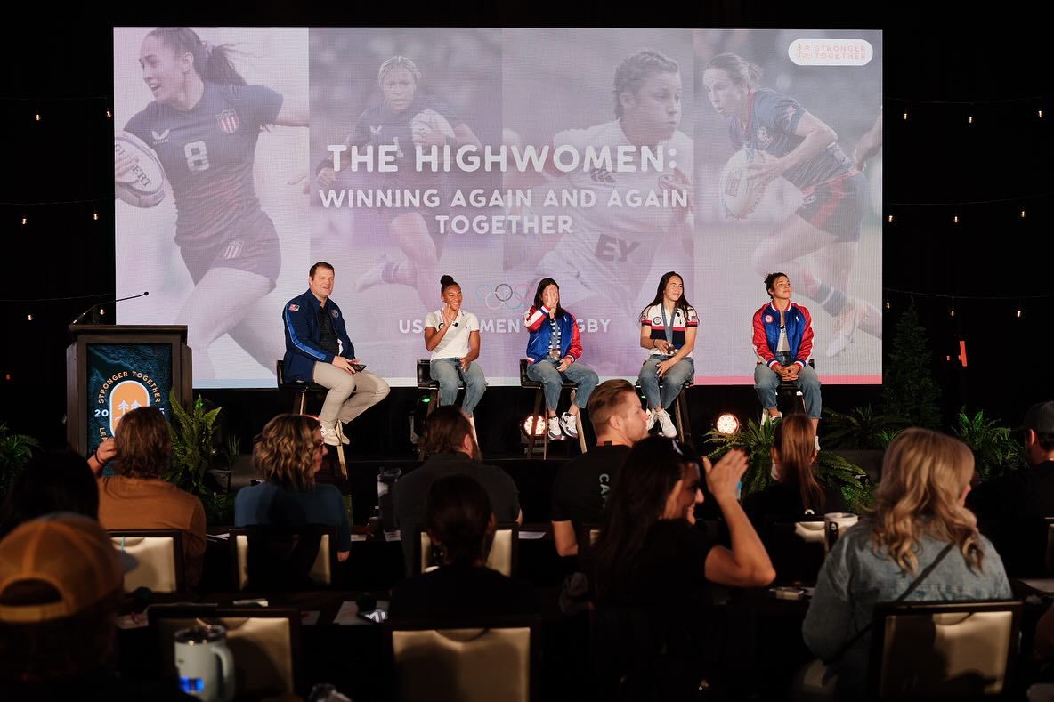 Ariana Ramsey on The Highwomen panel at the USA Rugby panel